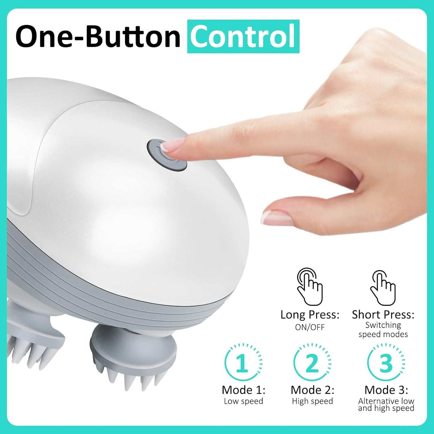 Köpekler ve kediler için elektrikli evcil hayvan masaj cihazı