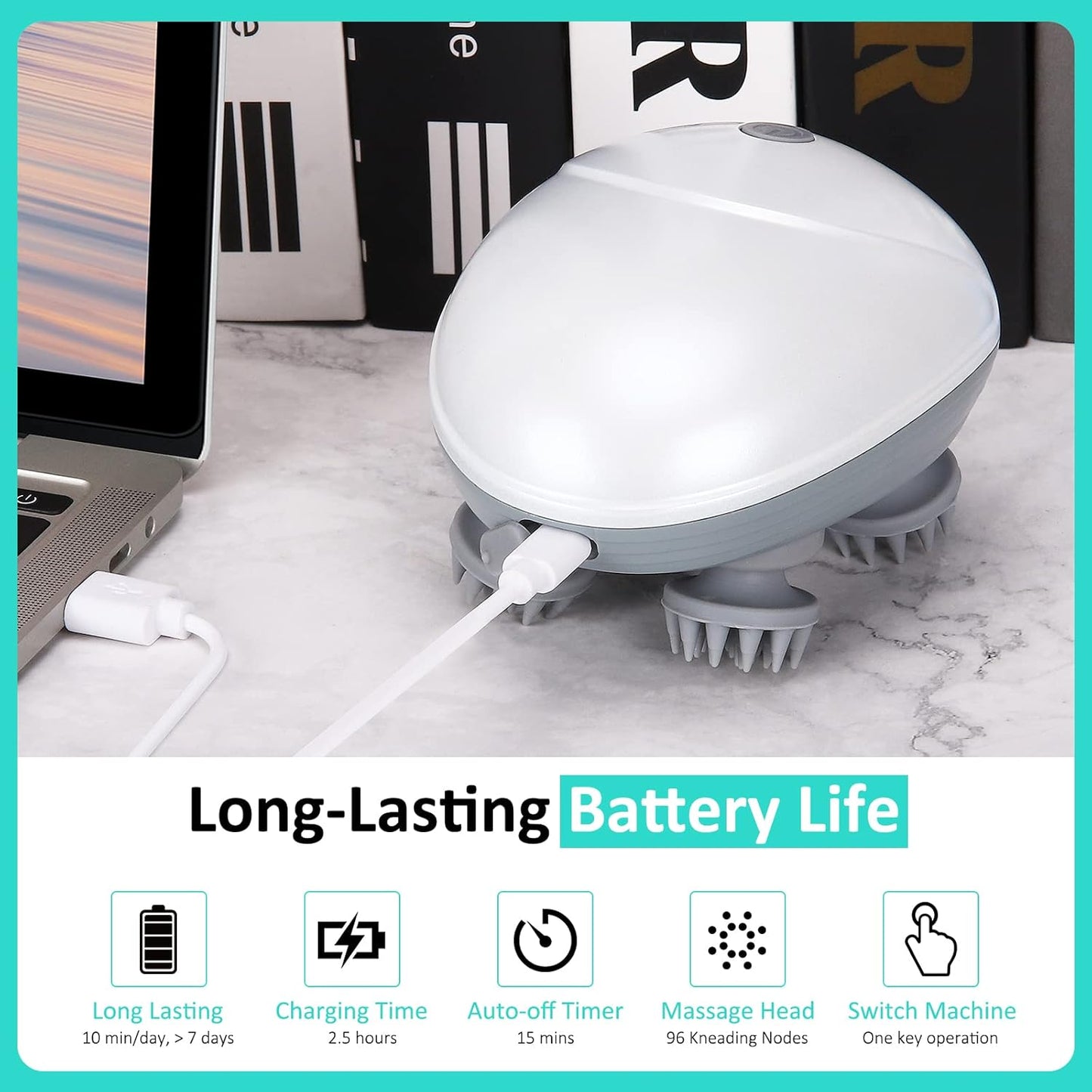 Köpekler ve kediler için elektrikli evcil hayvan masaj cihazı